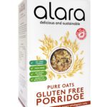 ALARA PAPA PURA DE AVEIA INTEGRAL DO REINO UNIDO, SEM GLÚTEN 500g