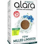 ALARA SEMENTES DE LINHAÇA CASTANHA MOÍDAS A FRIO, SEM GLÚTEN, BIO 500g
