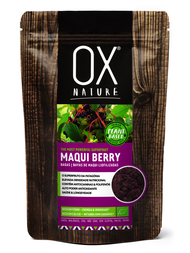 5600309892280_OX Nature_Bagas de Maqui em Pó 70g_Bio
