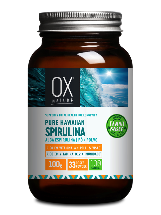 5600309901326_Spirulina Natural Havaiana em Pó 100g_100% Natural