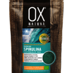 OX PURA SPIRULINA HAVAIANA EM PÓ, PREMIUM, 100% NATURAL 70g