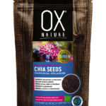 OX WHOLE BLACK CHIA SEEDS, FAIRTRADE, ORGANIC 125g