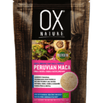 OX MACA PERUANA PREMIUM 4 RAÍZES EM PÓ, COMÉRCIO JUSTO, BIO 100g