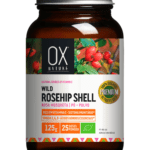 OX CASCA DE ROSA MOSQUETA EM PÓ, BIO 125g